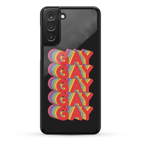 Gay Retro Rainbow Phone Case